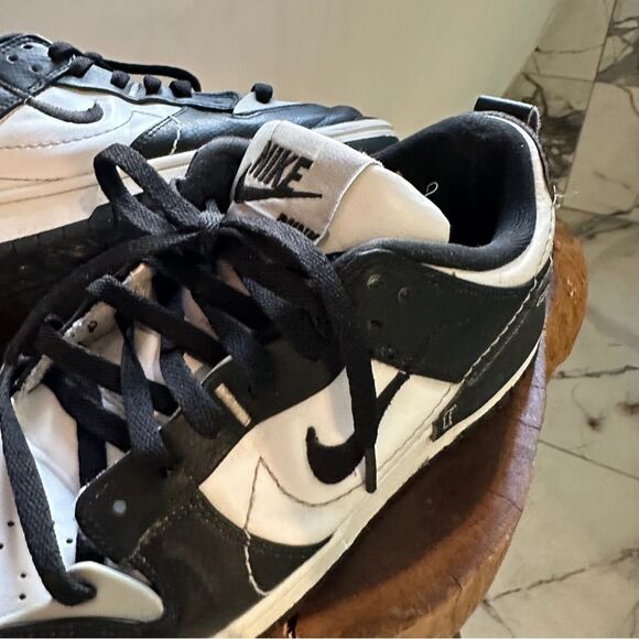 Nike Dunk Low Disrupt panda black and white size 7.5 - Picture 4 of 12